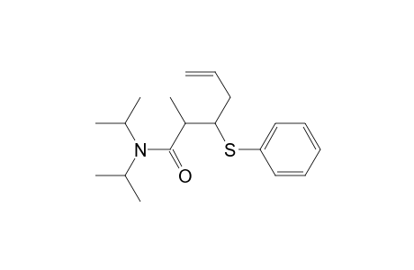 5-Hexenamide, 2-methyl-N,N-bis(1-methylethyl)-3-(phenylthio)-