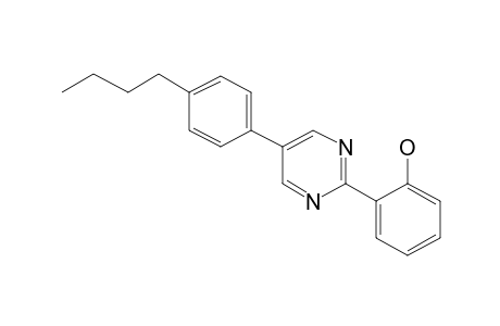 5-(4-Butylphenyl)-2-(2-hydroxyphenyl)pyrimidine