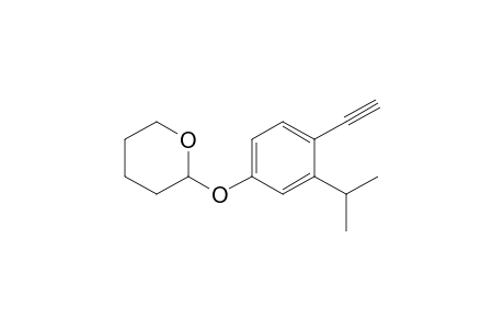 2-(4-Ethynyl-3-isopropylphenoxy)tetrahydro-2H-pyran