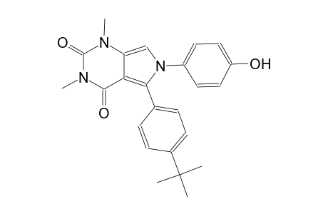 5-(4-tert-butylphenyl)-6-(4-hydroxyphenyl)-1,3-dimethyl-1H-pyrrolo[3,4-d]pyrimidine-2,4(3H,6H)-dione