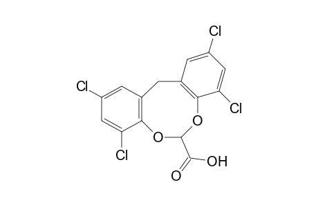2,4,8,10-tetrachloro-12H-dibenzo[d,g][1,3]dioxocin-6-carboxylic acid