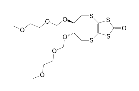(6R,7R)-6,7-Bis(2-methoxyethoxymethoxy)-5,6,7,8-tetrahydreo-1,3-dithiolo[4,5-b][1,4]dithiocine-2-one