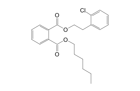 Phthalic acid, 2-(2-chlorophenyl)ethyl hexyl ester