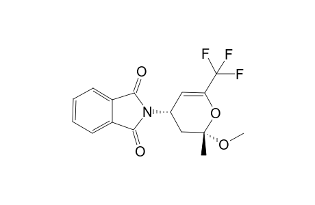 (4RS)-2-Methoxy-2-methyl-4-phthalimido-6-(trifluoromethyl)-3,4-dihydro-2H-pyran
