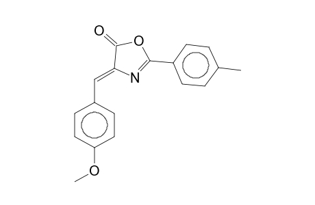 (4E)-4-(4-Methoxybenzylidene)-2-(4-methylphenyl)-1,3-oxazol-5(4H)-one