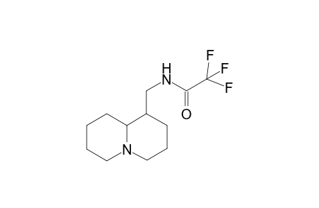 2,2,2-trifluoro-N-(quinolizidin-1-ylmethyl)acetamide