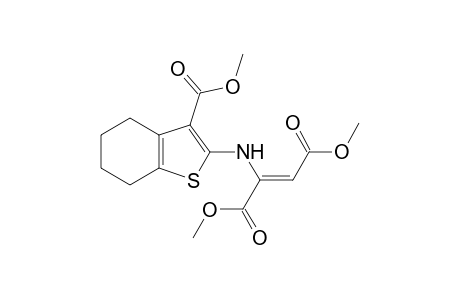 Dimethyl (E,Z)-2-{N-[2-(3-methoxycarbonyl-4,5,6,7-tetrahydrobenzo[l]thienyl)]amino}butenedioate