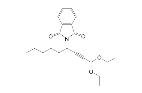 N-(1,1-Diethoxynon-2-yn-4-yl)isoindolin-1,3-dione