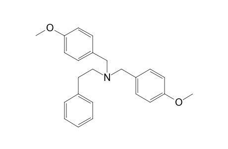 N,N-Bis(4-methoxybenzyl)phenethylamine