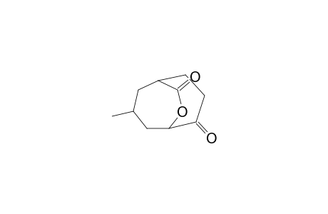 7-Methyl-9-oxabicyclo[3.3.2]decane-2,10-dione