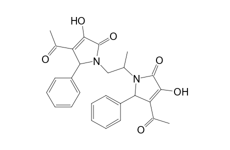1,1'-(Propane-1,2-diyl)bis(4-acetyl-3-hydroxy-5-phenyl-2,5-dihydro-1H-pyrrol-2-one)
