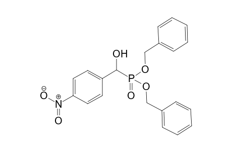 Dibenzyl [hydroxy-(4-nitro-phenyl)-methyl]-phosphonate