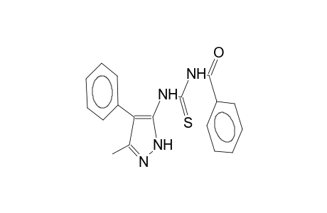 N-benzoyl-N'-(3-methyl-4-phenyl-5-pyrazolyl)thiourea