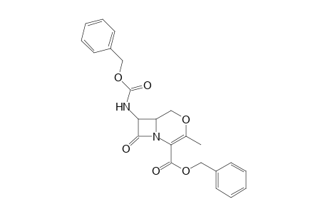 Benzyl 7-(benzyloxycarbonylamino)-3-methyl-2-iso-oxacephem-4-carboxylate