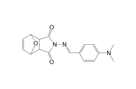 N-{[p-(dimethylamino)benzylidene]amino}-7-oxabicyclo[2.2.1]hept-5-ene-2,3-dicarboximide