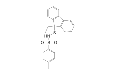 Benzenesulfonamide, N-[(9-ethyl-9H-fluoren-9-yl)thio]-4-methyl-