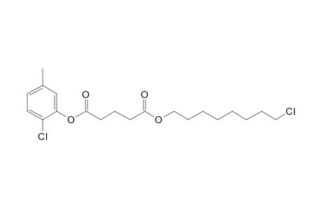 Glutaric acid, 8-chlorooctyl 2-chloro-5-methylphenyl ester