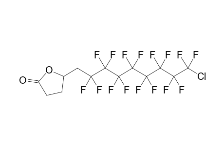 4-(2,2,3,3,4,4,5,5,6,6,7,7,8,8,9,9-Hexadecafluoro-9-chlorononyl)-.gamma.-butyrolactone