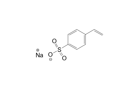 4-Styrenesulfonic acid, sodium salt