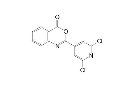 2-(2,6-dichloro-4-pyridyl)-4H-3,1-benzoxazin-4-one