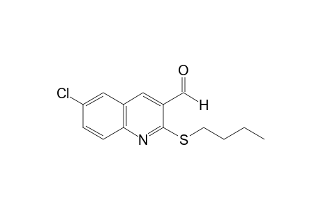 2-(butylthio)-6-chloro-3-quinolinecarboxaldehyde