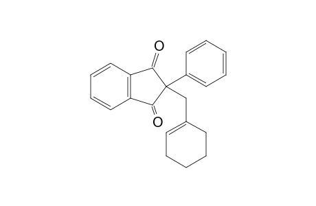 2-(1-cyclohexenylmethyl)-2-phenylindene-1,3-dione