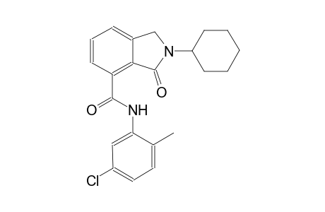 1H-isoindole-4-carboxamide, N-(5-chloro-2-methylphenyl)-2-cyclohexyl-2,3-dihydro-3-oxo-