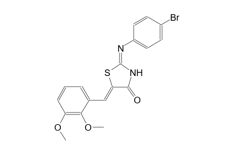 (5Z)-2-(4-bromoanilino)-5-(2,3-dimethoxybenzylidene)-1,3-thiazol-4(5H)-one