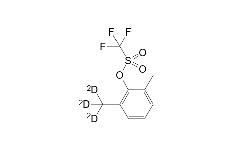 1,1,1-trifluoro-[2-methyl-6-(methyl-D3)phenyl ester]methanesulfonic acid