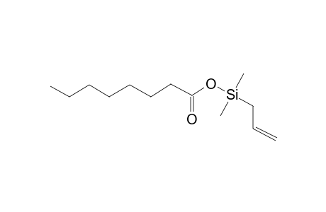Allyl(dimethyl)silyl octanoate