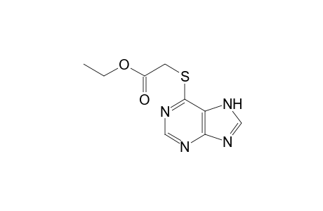[(6-purinyl)thio]acetic acid, ethyl ester