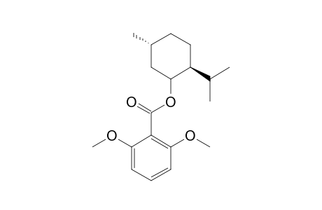 (1R/S,2S,5R)-2-ISOPROPYL-5-METHYLCYCLOHEXYL-1-(2,6-DIMETHOXYBENZOATE)