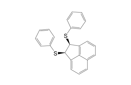 Acenaphthylene, 1,2-dihydro-1,2-bis(phenylthio)-, cis-