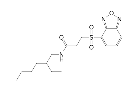 propanamide, 3-(2,1,3-benzoxadiazol-4-ylsulfonyl)-N-(2-ethylhexyl)-