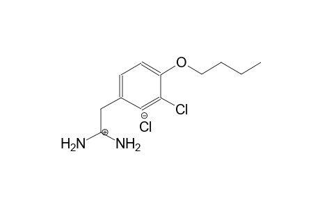 1-amino-2-(4-butoxy-3-chlorophenyl)ethaniminium chloride