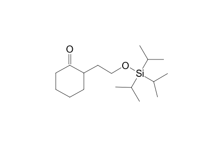 2-(2-((triisopropylsilyl)oxy)ethyl)cyclohexanone