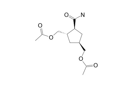 (1R,2R,4R)-2,4-BIS-(ACETOXYMETHYL)-CYClOPENTANE-1-CARBOXAMIDE