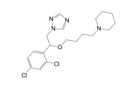Piperidine, 1-[4-[1-(2,4-dichlorophenyl)-2-(1H-1,2,4-triazol-1-yl)ethoxy]butyl]-