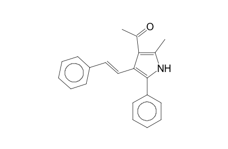 Pyrrole, 4-acetyl-5-methyl-2-phenyl-3-trans-styryl-
