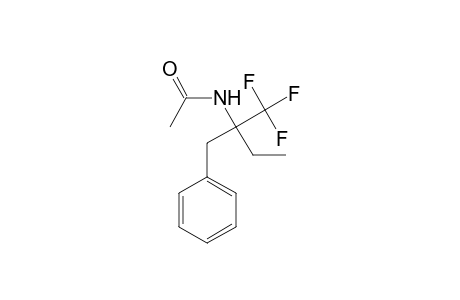 N-[1-Ethyl-1-benzyl-2,2,2-trifluoroethyl]acetamide