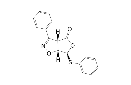 exo-6-Phenylthio-3-phenyl-6a,3a-dihydrofuro[3,4-d]isoxazole-4(6H)-one