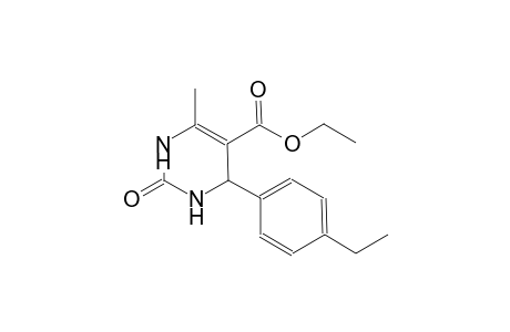 ethyl 4-(4-ethylphenyl)-6-methyl-2-oxo-1,2,3,4-tetrahydro-5-pyrimidinecarboxylate