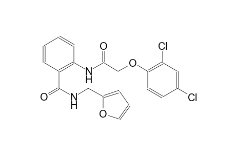 2-{[(2,4-dichlorophenoxy)acetyl]amino}-N-(2-furylmethyl)benzamide