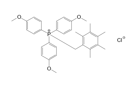 (2,3,4,5,6 -pentamethylbenzyl) tris (p-methoxyphenyl)phosphonium chloride