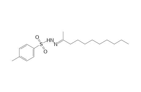 p-toluenesulfonic acid, (1-methyldecylidene)hydrazide