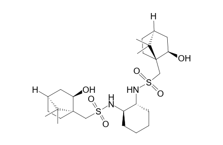 (1S,2R,4S,1'R,2'R,1''S,2"R,4"S)-N-[trans-2'-[2"-Hydroxy-7",7"-dimethylbicyclo[2.2.1]hept-1"-ylmethylsulfonamino]-cyclohexyl]-2-hydroxy-7,7-dimethylbicyclo[2.2.1]hept-1-ylmethanesulfonamide