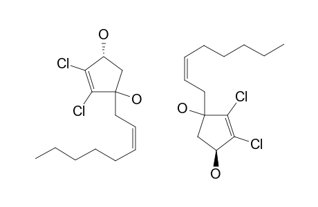 4-HYDROXY-4-[(Z)-OCT-2-ENYL]-2,3-DICHLORO-CYCOPENT-2-EN-1-OL