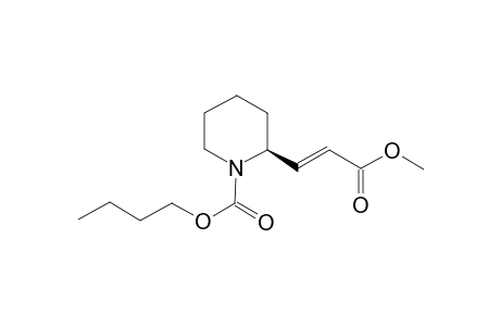 (S,E)-(-)-Methyl 3-[N-(butyloxycarbonyl)-2-piperidyl]acrylate