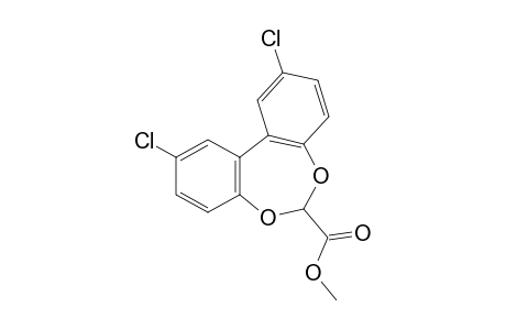 2,10-dichlorodibenzo[d,f][1,3]dioxepin-6-carboxylic acid, methyl ester