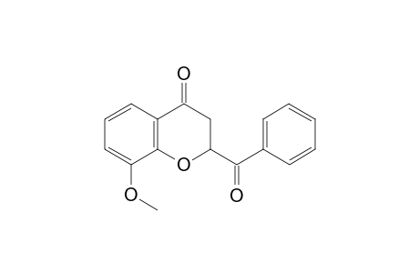 2-benzoyl-8-methoxychroman-4-one